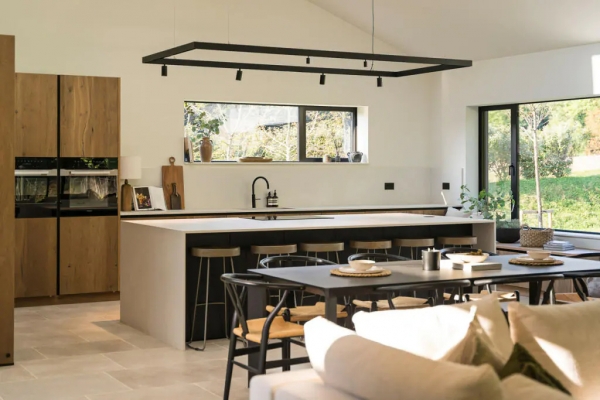 contemporary barn conversions with luxury german kitchens image 4