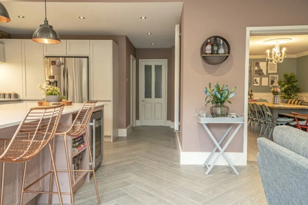 exposed brick kitchen design - claremont gardens | watermark image 9